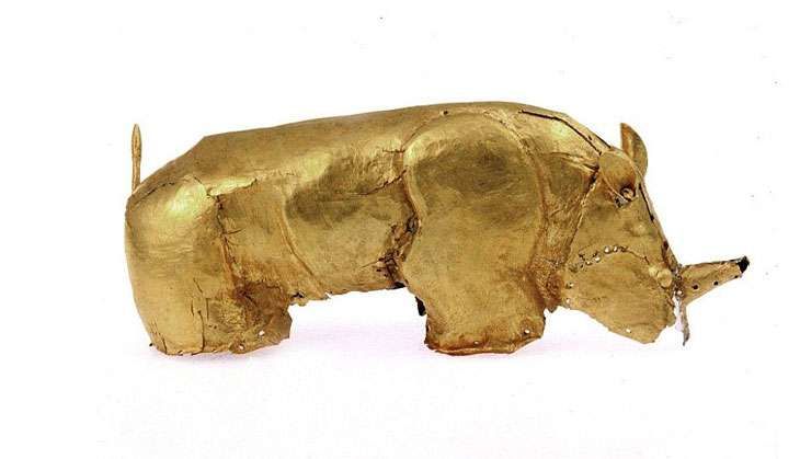Antique rhino