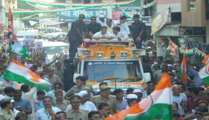 Sitapur Rahul Gandhi Shoe
