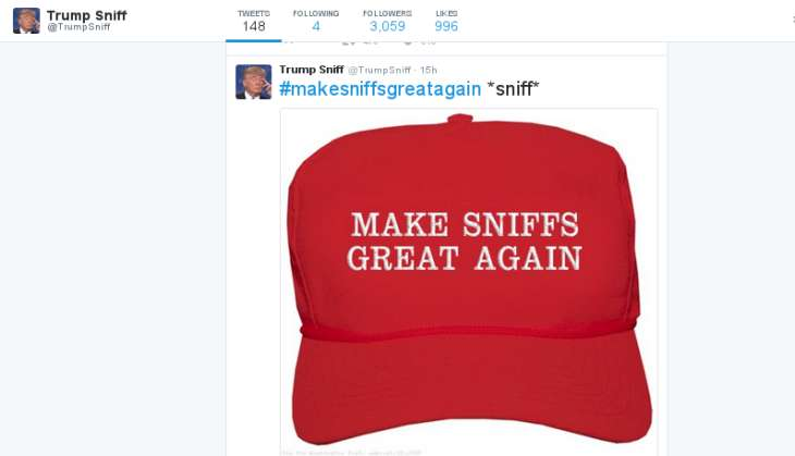trump sniff clinton debate
