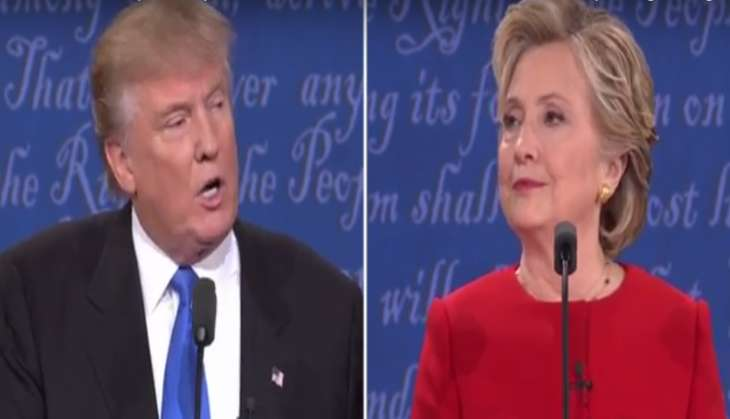 donald clinton debate