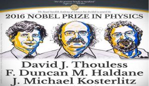 2016 Nobel Prize in Physics goes to British trio David Thouless, Duncan Haldane, and Michael Kosterlitz 