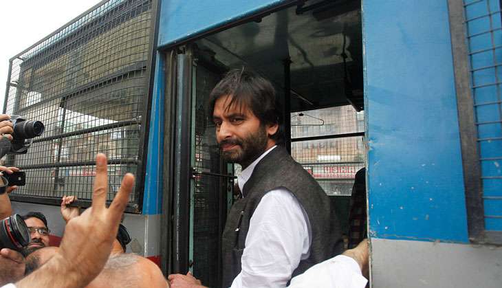 Separatist leader Yaseen Malik under house arrest