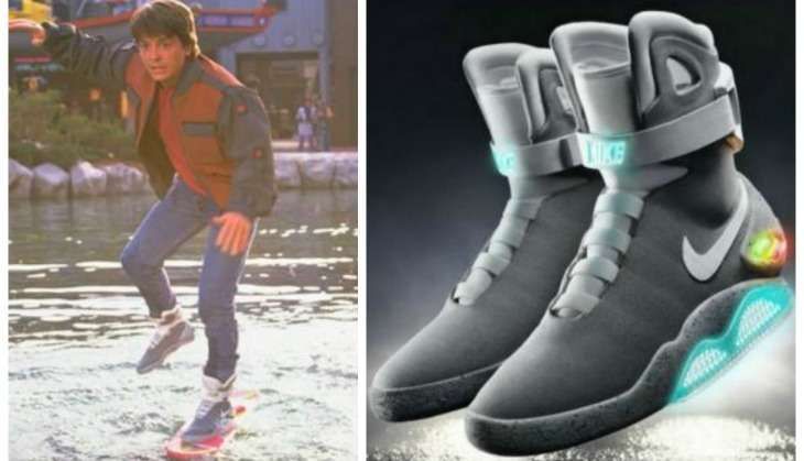 nike self tying shoes back to the future