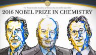 European trio win chemistry Nobel for development of nano-machines 