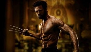 Hugh Jackman turns Wolverine for his children