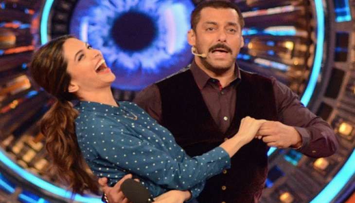 Salman Khan and Deepika Padukone in Bigg Boss 10