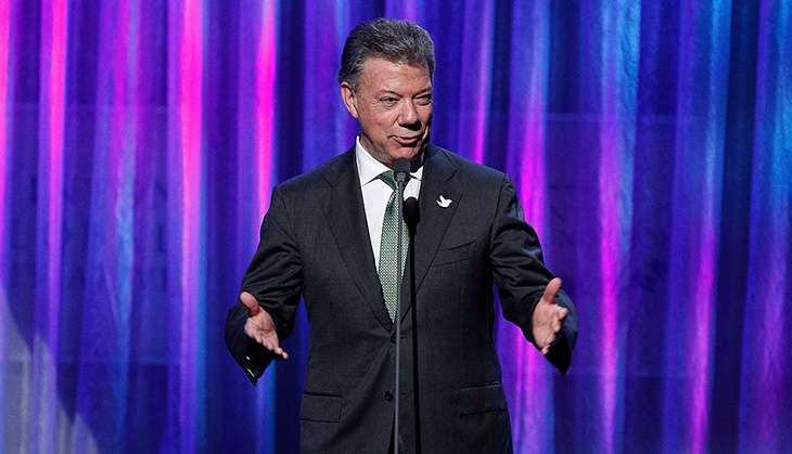 Failed FARC peace deal no bar, Colombian President Santos wins peace Nobel 