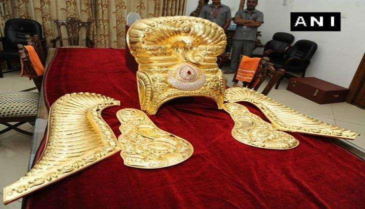 Goddess Bhadrakali Gold crown2