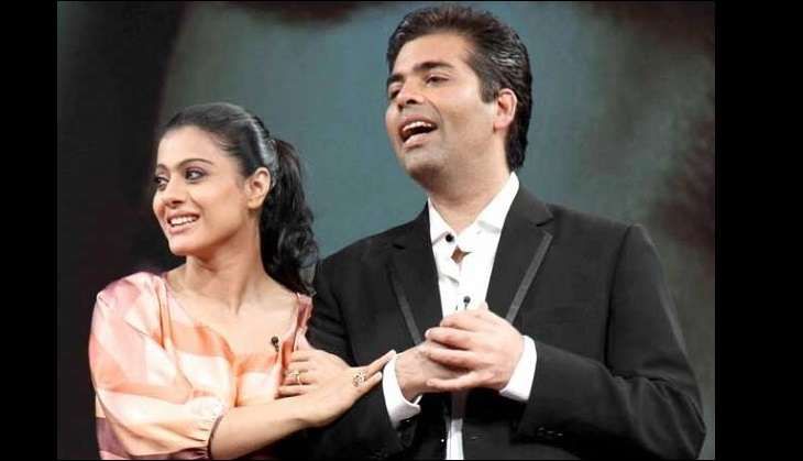 Karan Johar and Kajol