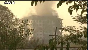 J&K: Encounter between security forces and terrorists underway at EDI building in Pampore 