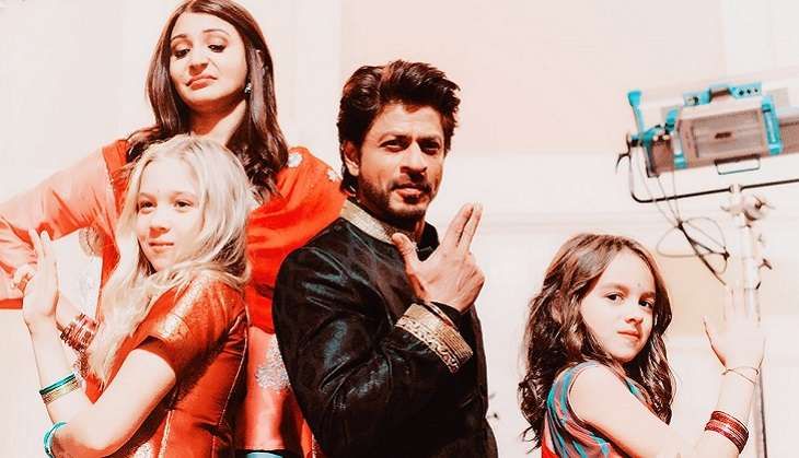 Shah Rukh Khan and Anushka Sharma in The Ring