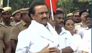 Cauvery row: DMK treasurer MK Stalin joins farmers' organisation in rail roko demonstration 