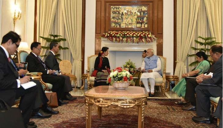 Suu-Kyi-Modi-MEA-Twitter