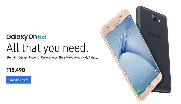 Samsung Galaxy On Nxt flipkart.jpg