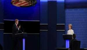 No handshake at third & final Donald Trump - Hillary Clinton face-off  