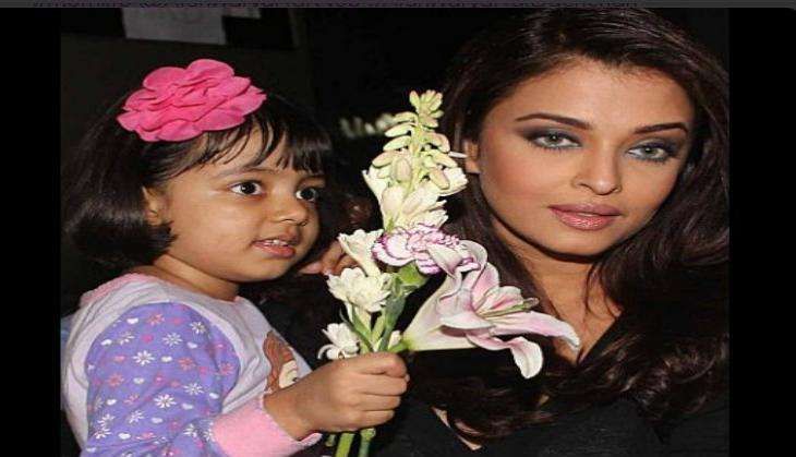 Aishwarya Rai with daughter