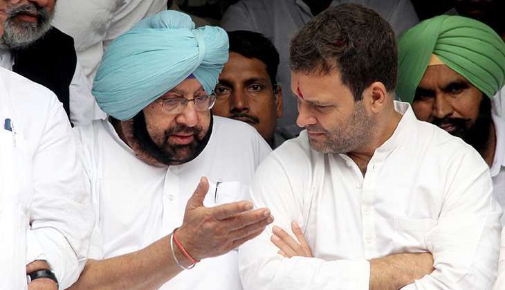 Amarinder Singh meets Rahul Gandhi, claims no discussion on Sidhu