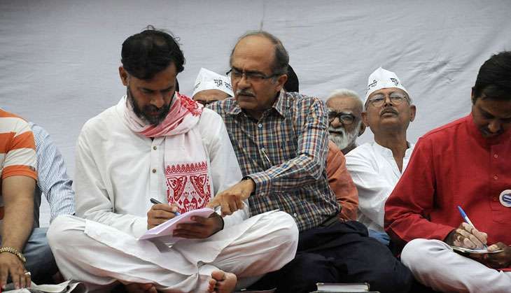 Yogendra Yadav and Prashant Bhushan made the expos