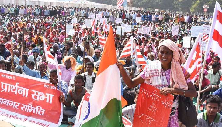 Adivasi Aakrosh rally in Ranchi Amit Das