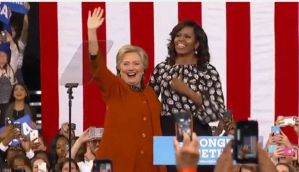 Open to induct Michelle Obama in the cabinet: Hillary Clinton 