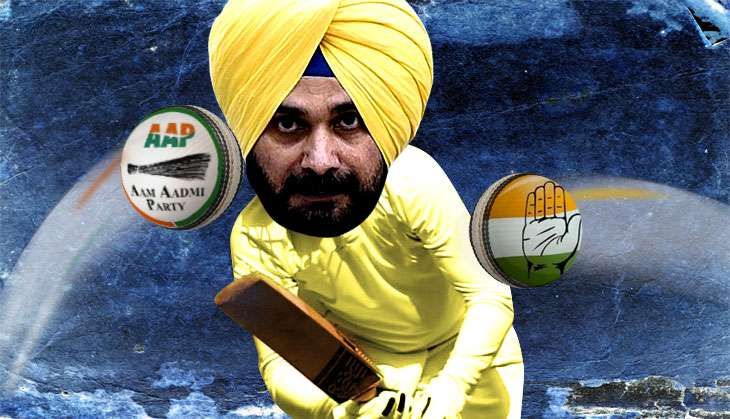 Navjot Sidhu being wooed by AAP and Congress