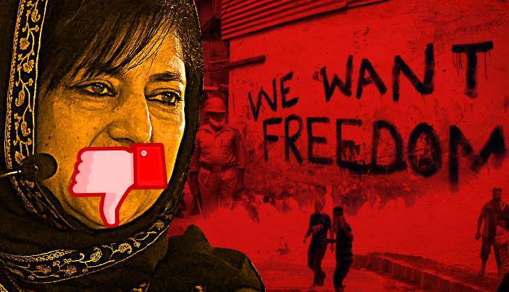 J&K Police data contradicts Mehbooba's statements on Kashmir unrest 