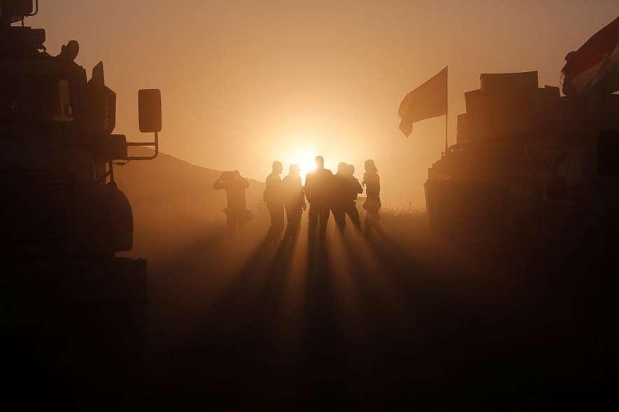 Battle for Mosul 1 Photo: Yunus Keles/Anadolu Agen