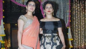 Dangal: Aamir Khan introduces his on-screen daughters to the industry at Diwali party! 