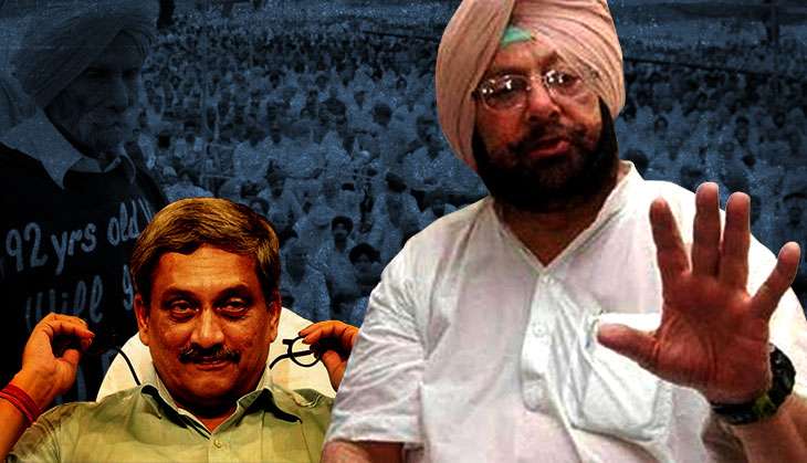 Capt Amarinder aggressively takes on Parrikar and BJP on defence matters 