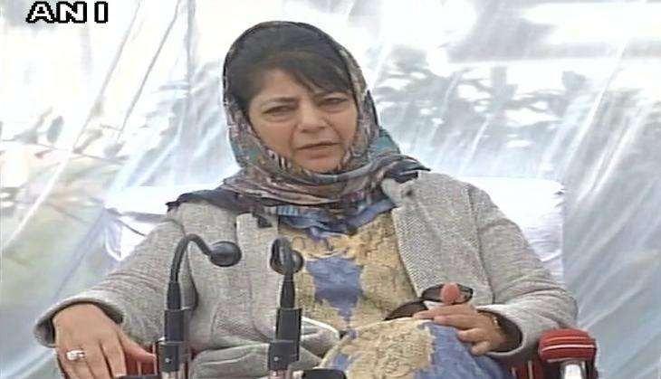 Mehbooba Mufti School burning