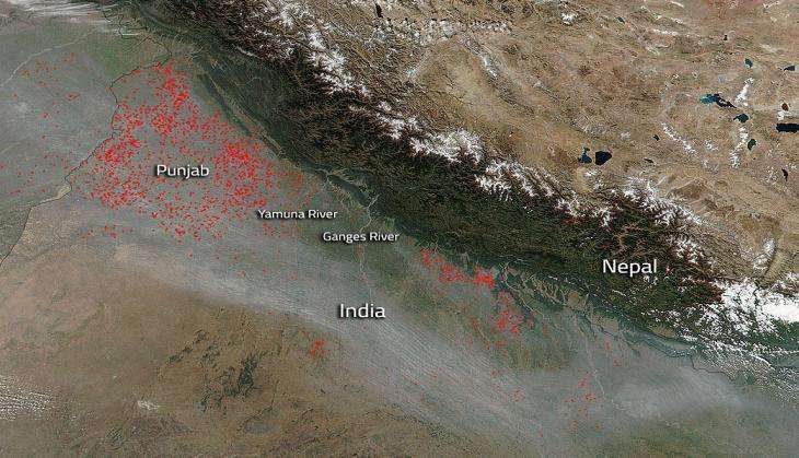 nasa fire punjab