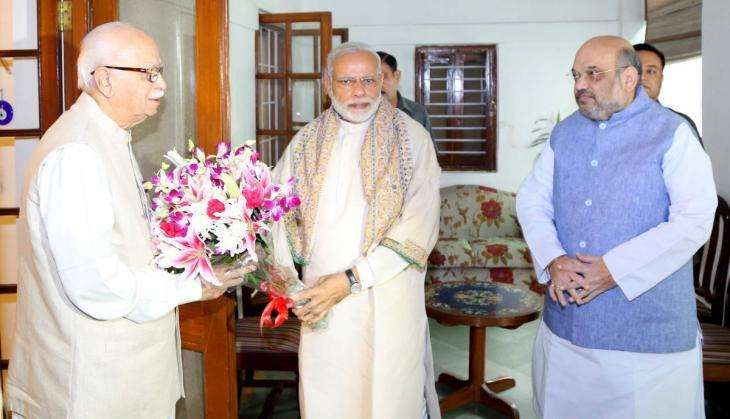 ADVANI BIRTHDAY MODI