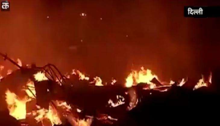 Fire Meena Bazar Delhi