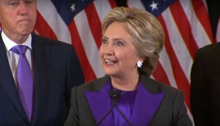 Clinton's consession speech