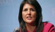Nikki Haley gets heckled at global women summit in NYC