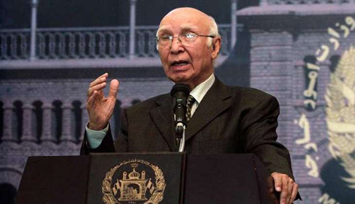 Sartaj Aziz to visit India for Afghan summit: is this the Donald Trump effect? 