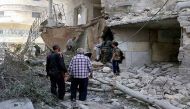 Last operating hospital destroyed by airstrikes in Syria's Aleppo 