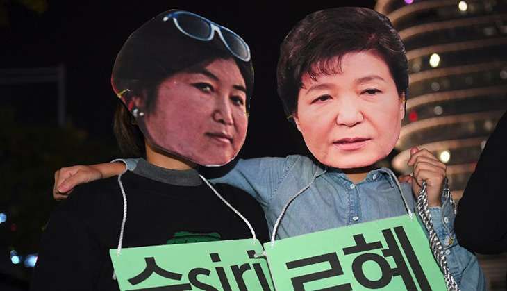 Park Geun-hye and Chio Soon-Sil
