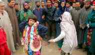 Traditional welcome for Kashmir's 8-year-old world kickboxing champ 