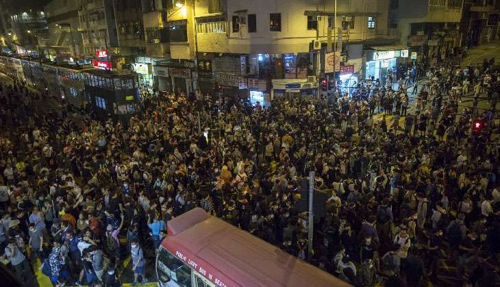 Pro-democracy protest Hong Kong AFP Photo/Isaac La