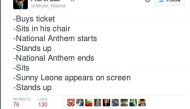 Twitter can't deal with SC's ruling on mandatory National Anthem in theatres 