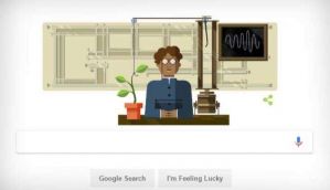 Check out the Google doodle for Jagdish Chandra Bose's 158th birth anniversary 