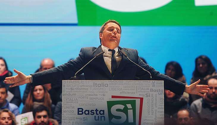 Italian Prime Minister Matteo Renzi Carlo Bressan/