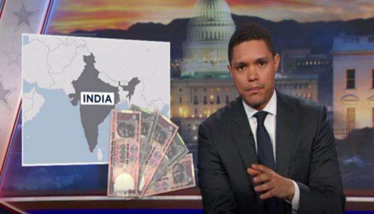 Trevir Noah hosting The Daily Show
