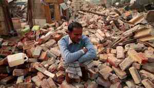 In pics: Homes bulldozed, slum-dwellers face bleak winter in Delhi's Mehrauli 