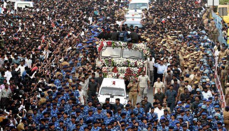 jaya funeral