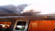 Delhi: Fire breaks out in stationary train at Patel Nagar metro station 