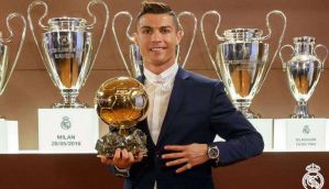 Cristiano Ronaldo pips Lionel Messi to win 2016 Ballon d'Or 