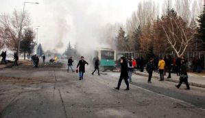 Turkish bus carrying soldiers hit by explosion, at least 13 killed and 48 injured 