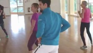Novak Djokovic sneaked into a dance class, and then did this  